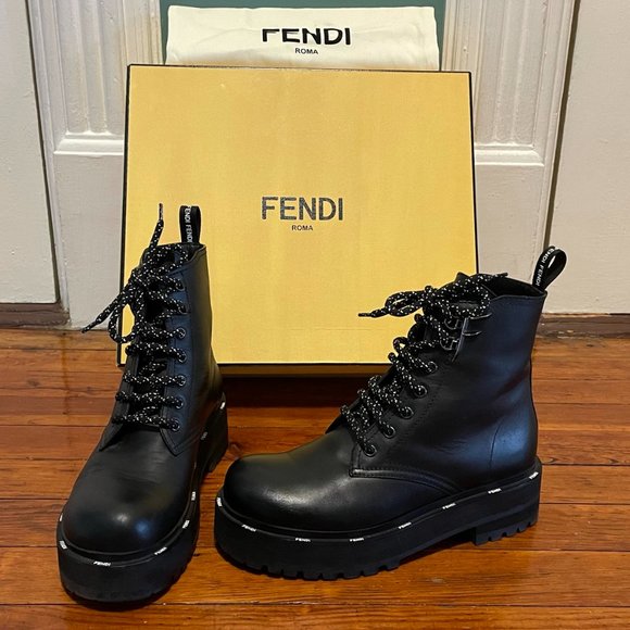 Fendi Shoes | Fendi Freedom Leather 